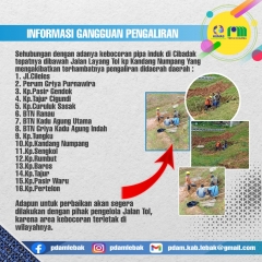 Gangguan Pengaliran Pelayanan Cibadak